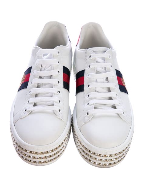 gucci crystal mens shoes